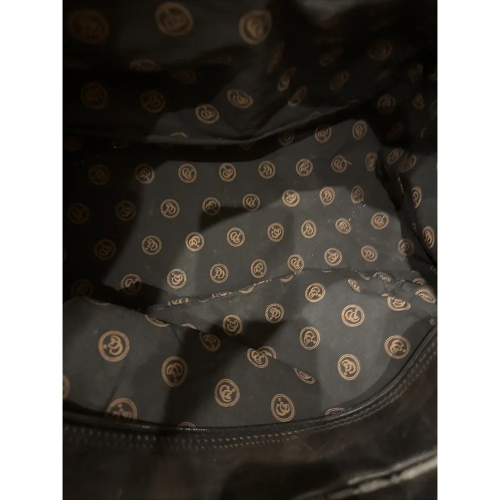 C&R Leather Duffel Bag Brown Vintage Travel Weekender Carry On‎